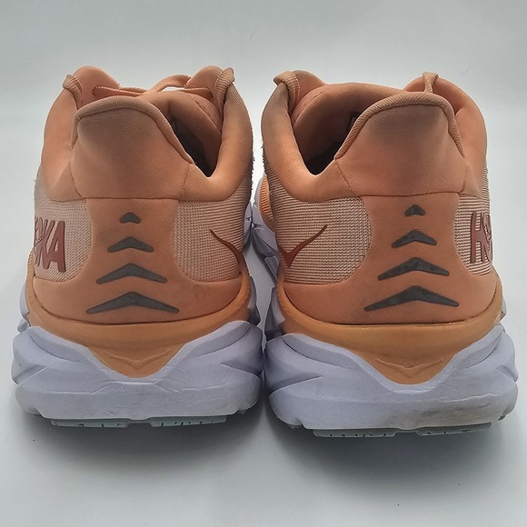 HOKA Clifton 8 Women's Orange Running Shoe Sneakers Size 11 B - Picture 8 of 12